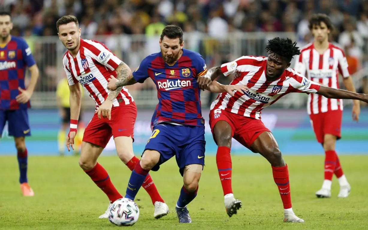 Barcelona đấu với Atlético Madrid 02