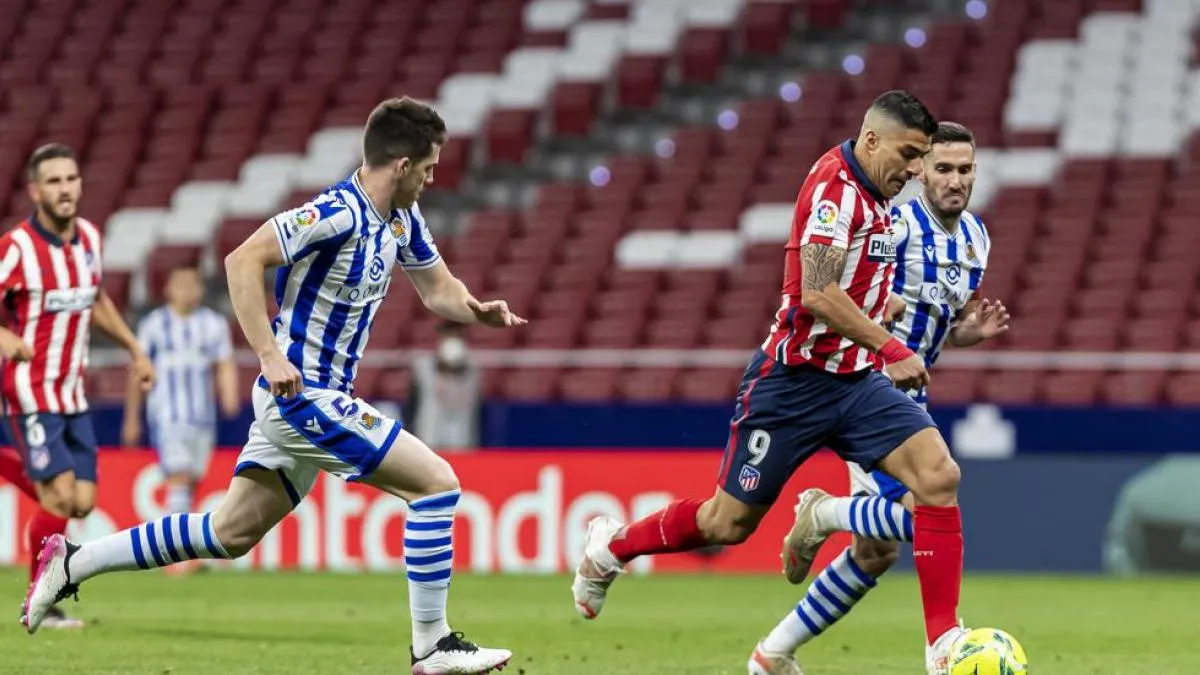 Atlético Madrid đấu với Real Sociedad 01