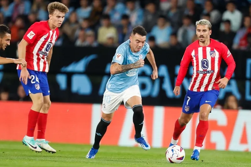 Atlético Madrid đấu với Celta 01