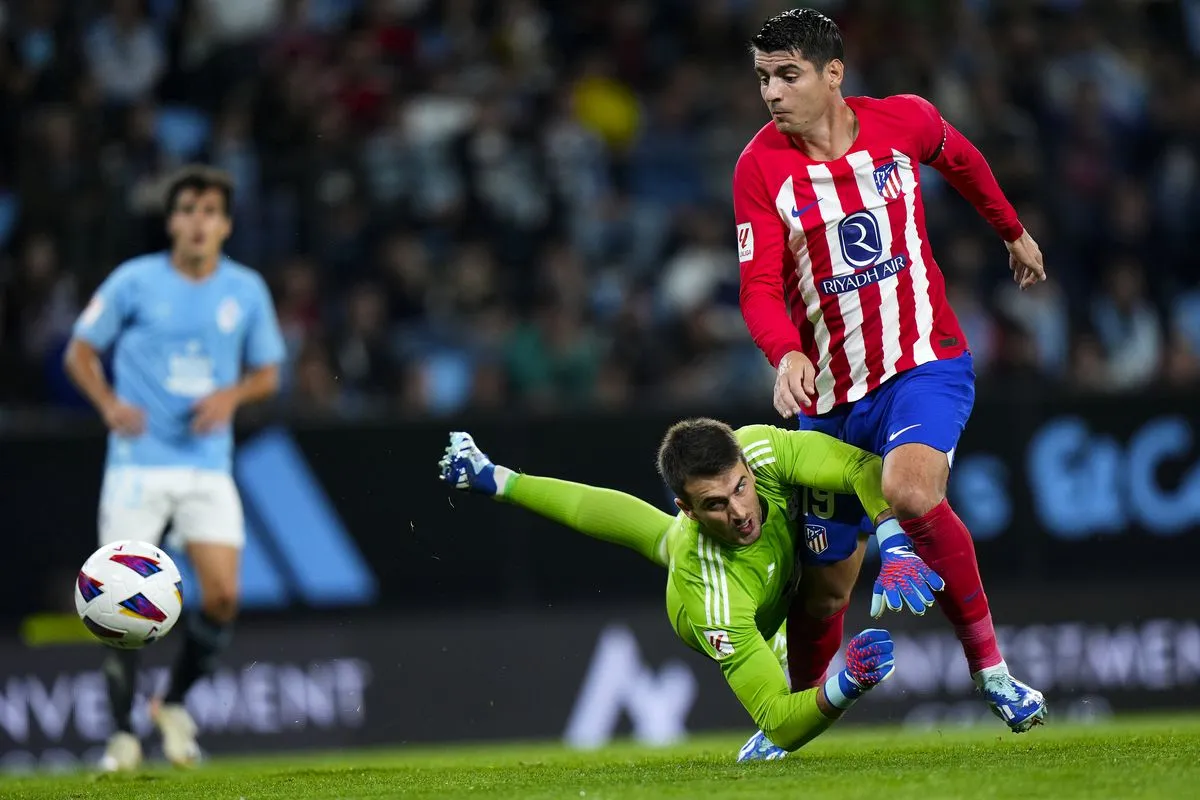 Atlético Madrid đấu với Celta 02