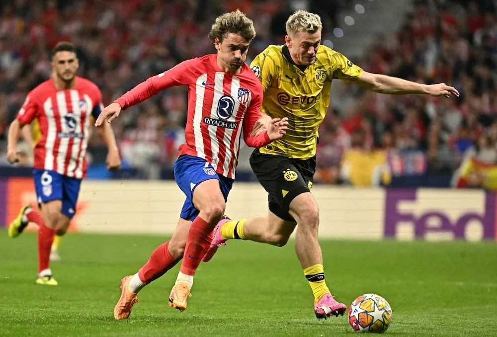 Dortmund đấu với Atlético Madrid 